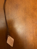 Flower Terracotta Diffuser Necklace (diamond-shaped)